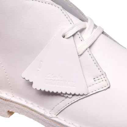 Clark Men's Desert Boot White 26187609