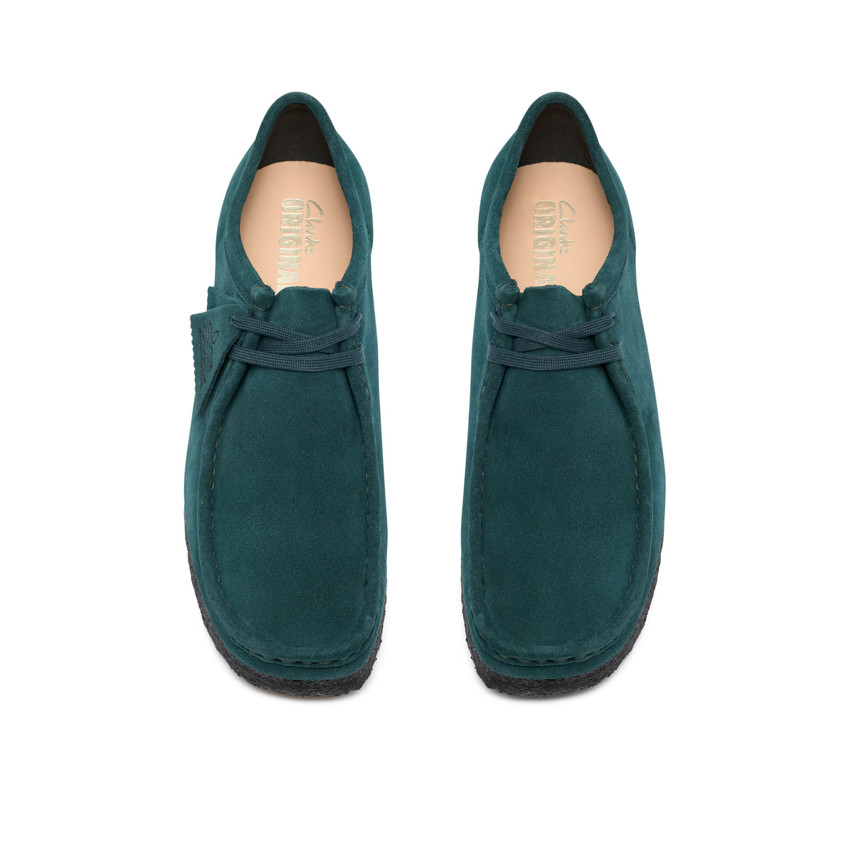 Mens Wallabee Dark Teal Suede 26327487